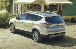 2019 Ford Escape exterior back fascia and passenger side