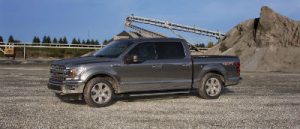 Magnetic 2019 Ford F-150 exterior front fascia and drivers side