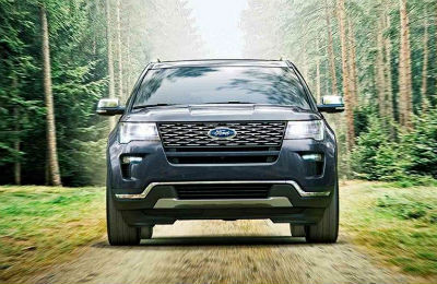 2019 Ford Explorer exterior front fascia