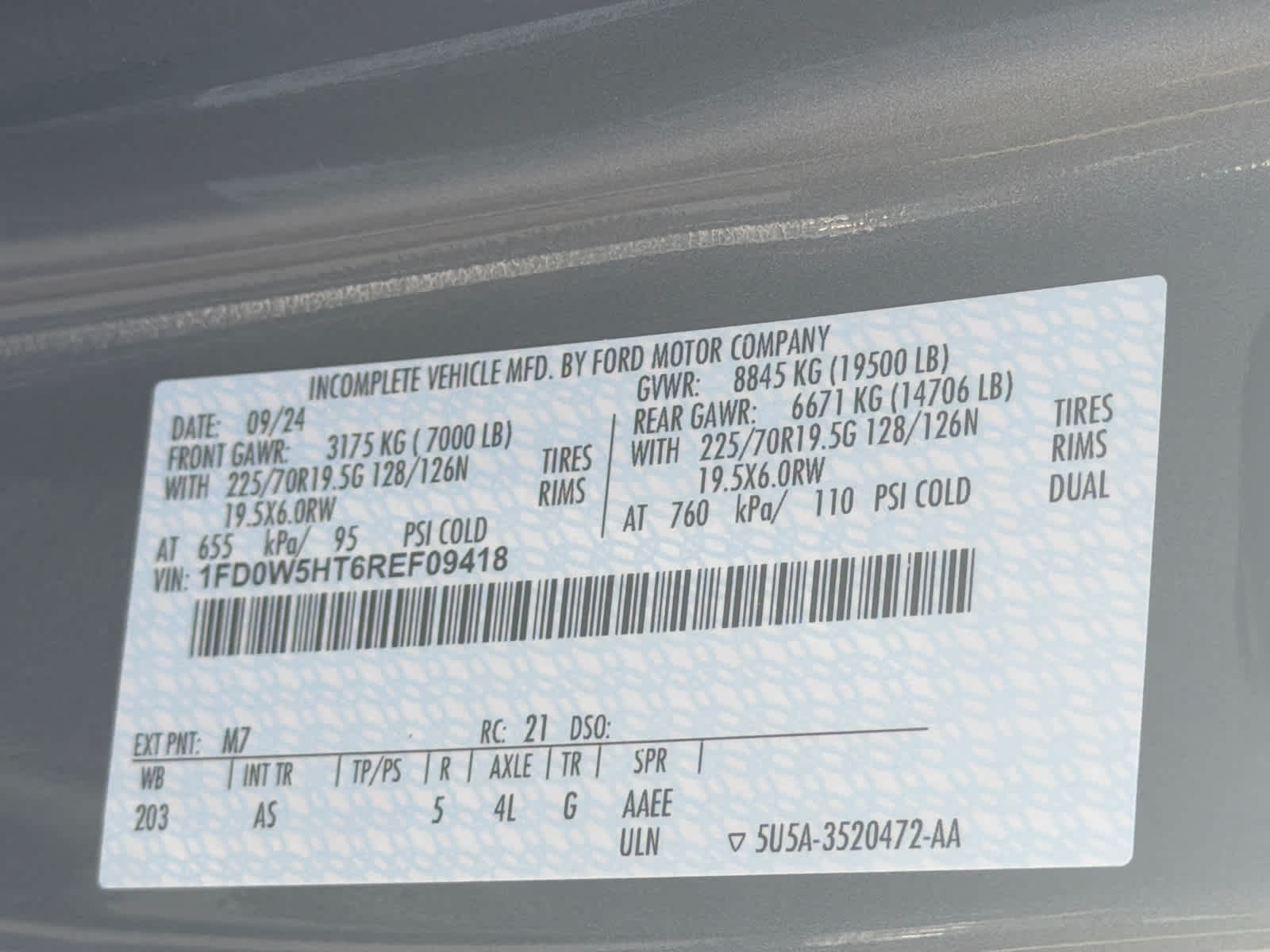 2024 Ford Super Duty F-550 DRW XL