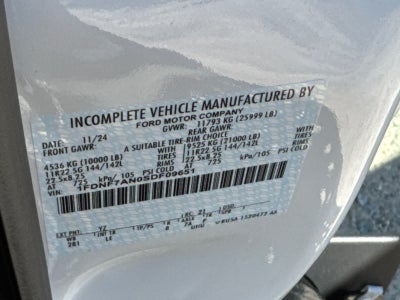 2025 Ford F-750 Straight Frame Gas F-750 SD Gas Straight Frame