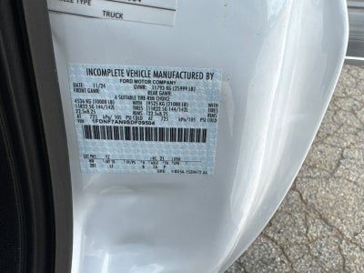 2025 Ford F-750 Straight Frame Gas F-750 SD Gas Straight Frame