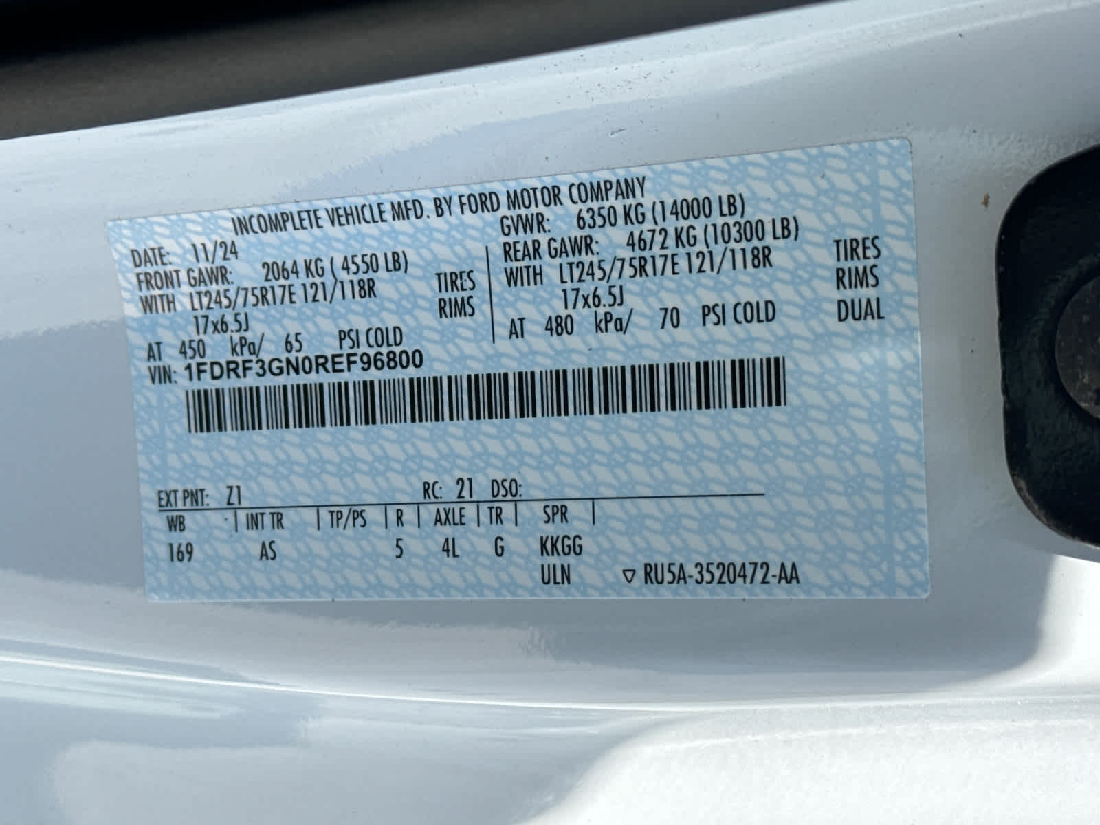 2024 Ford Super Duty F-350 DRW XL