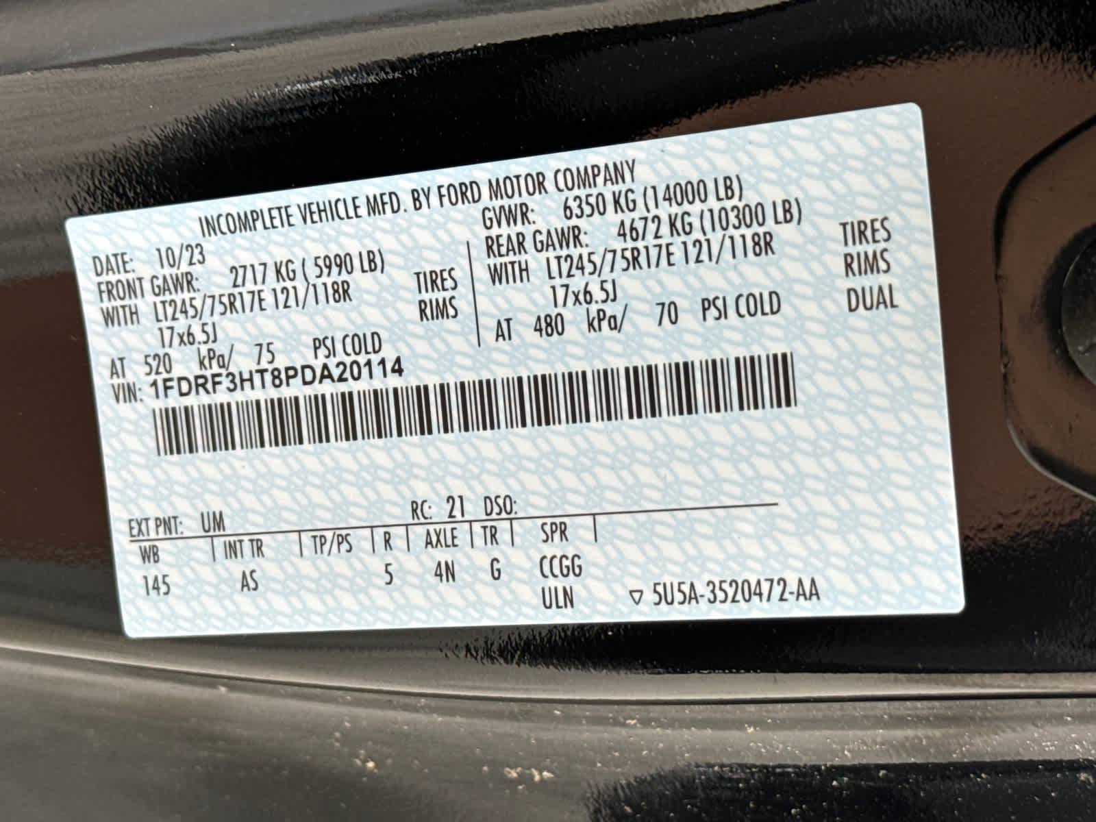 2023 Ford Super Duty F-350 DRW XL