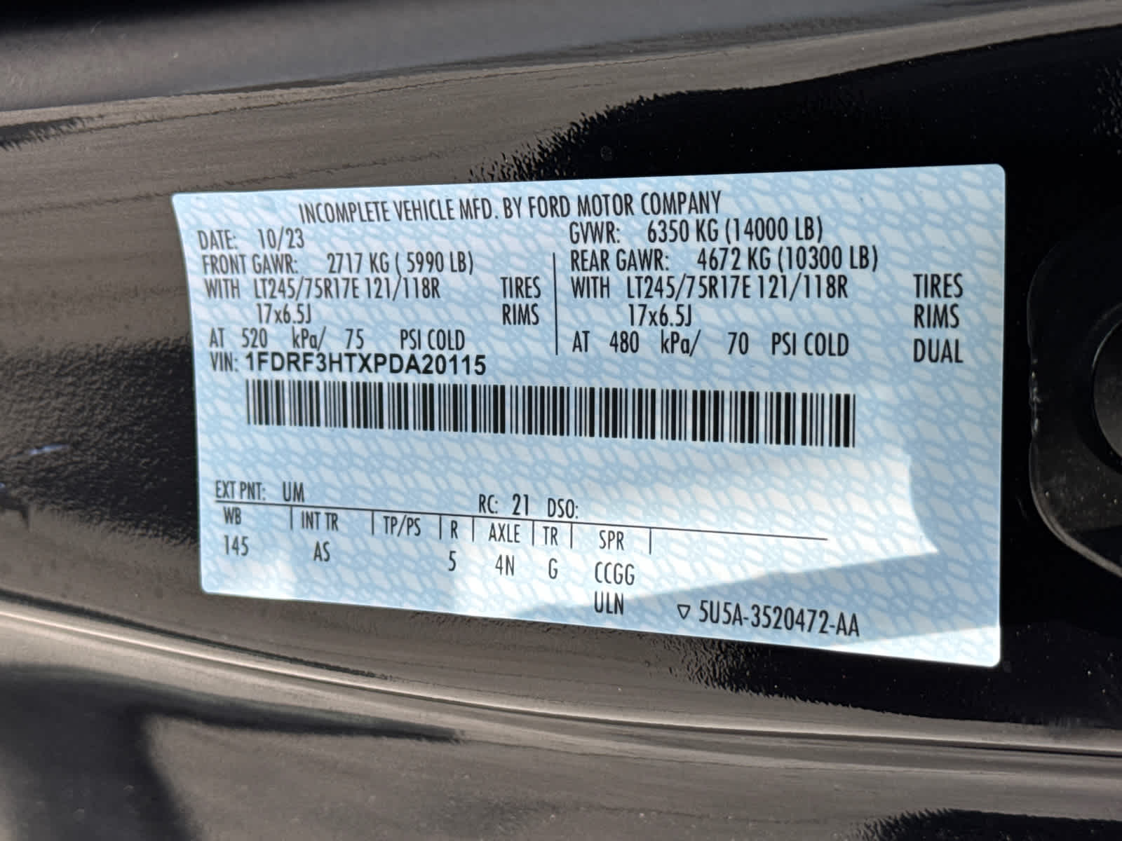 2023 Ford Super Duty F-350 DRW XL