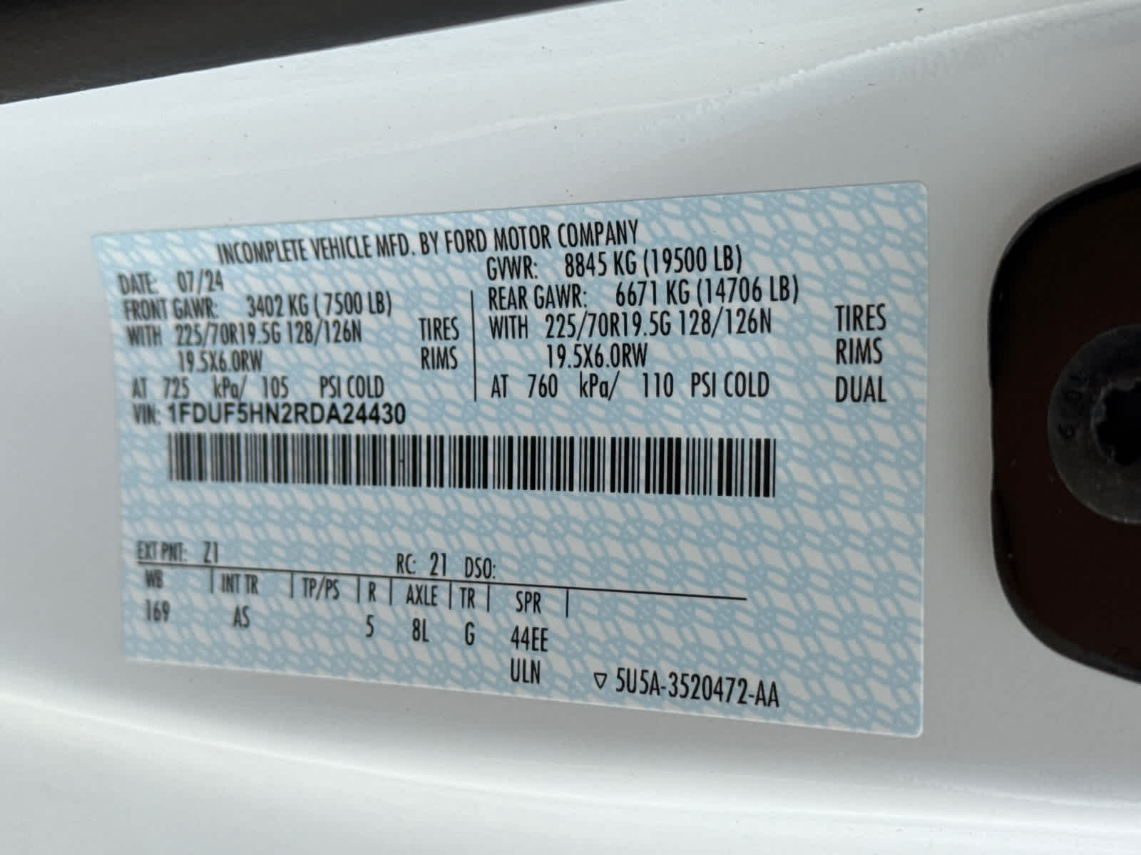 2024 Ford Super Duty F-550 DRW XL