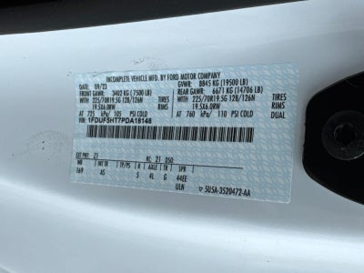 2023 Ford Super Duty F-550 DRW XL