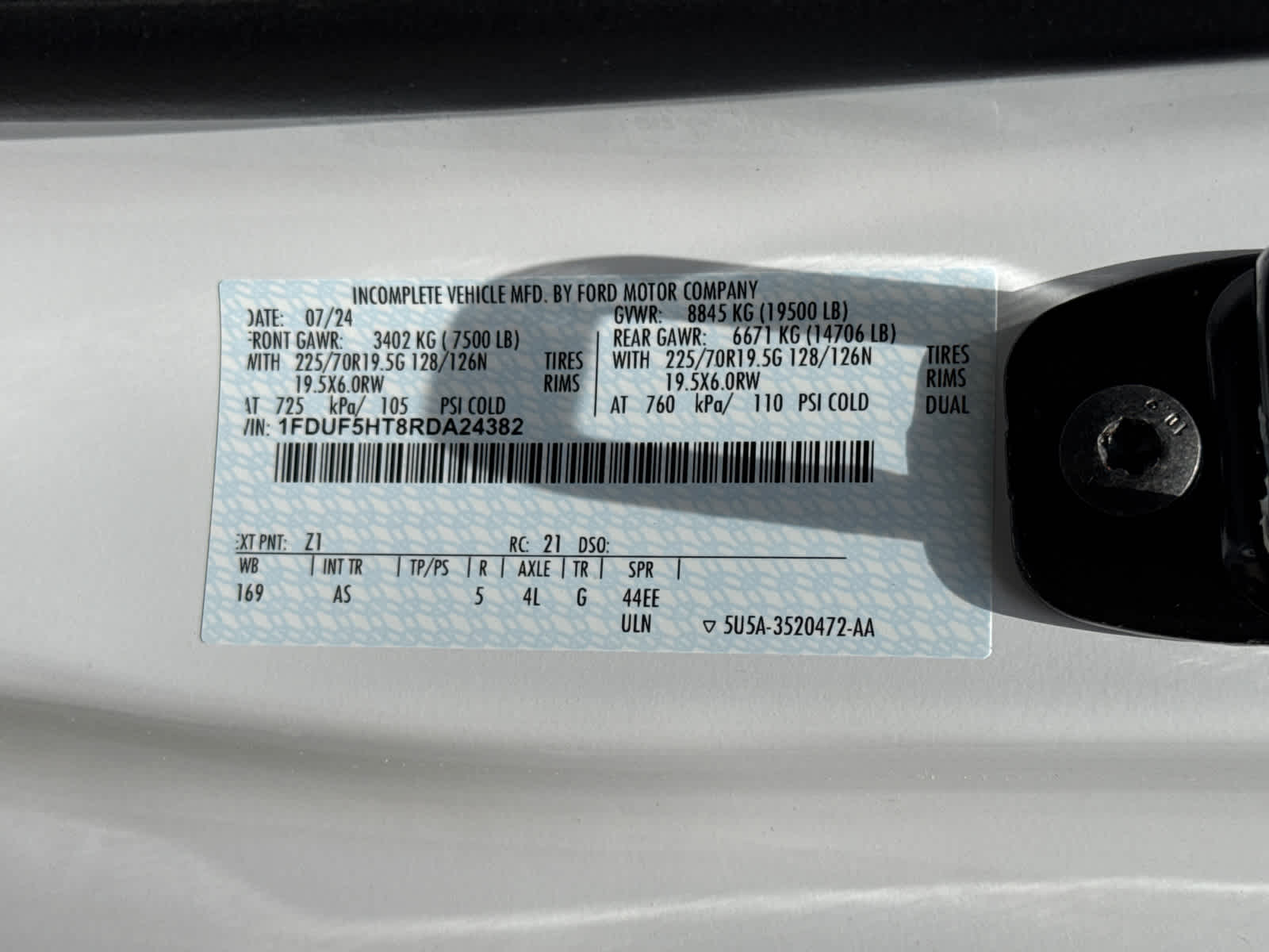 2024 Ford Super Duty F-550 DRW XL