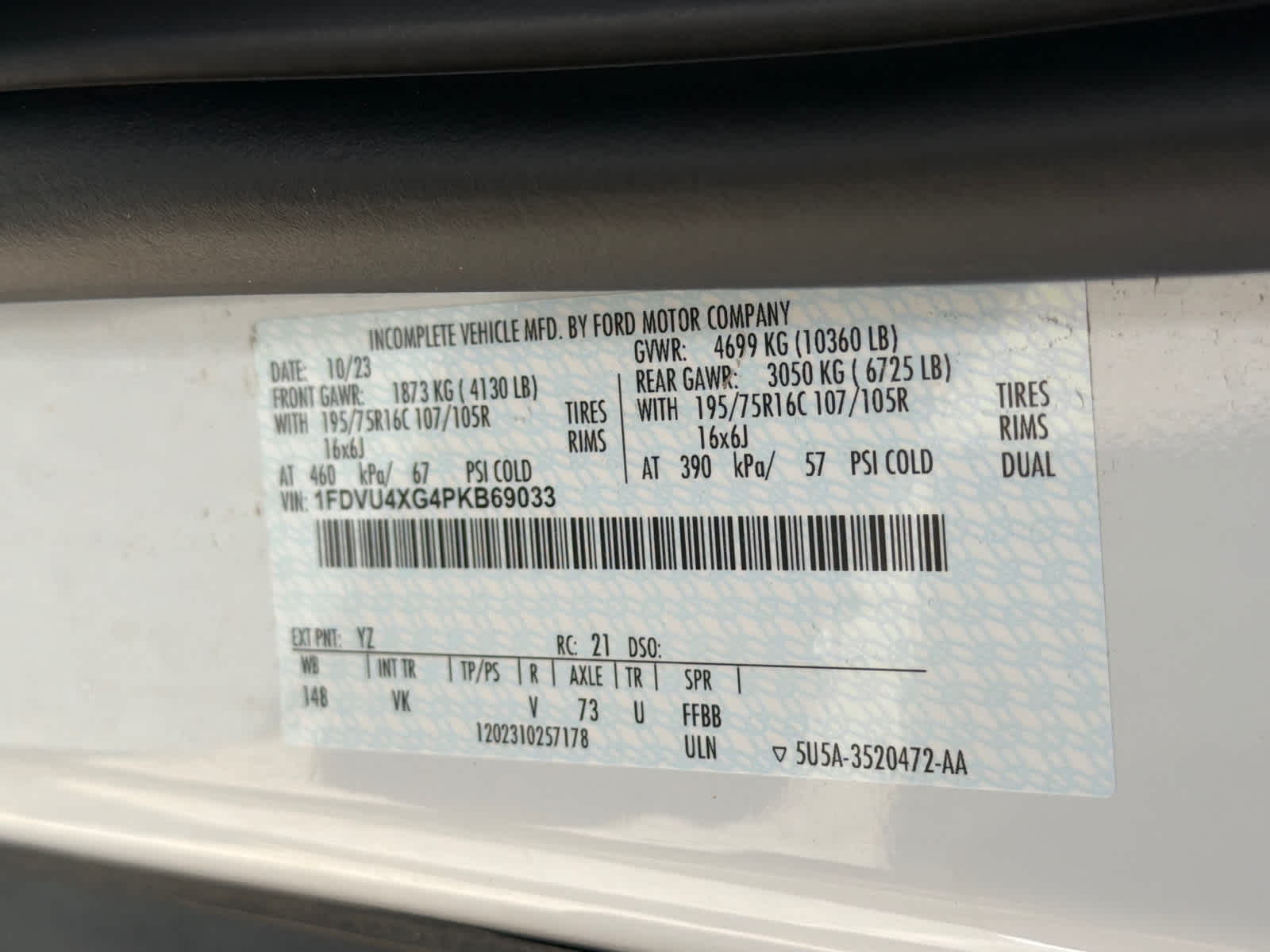 2023 Ford Transit Passenger Wagon XL