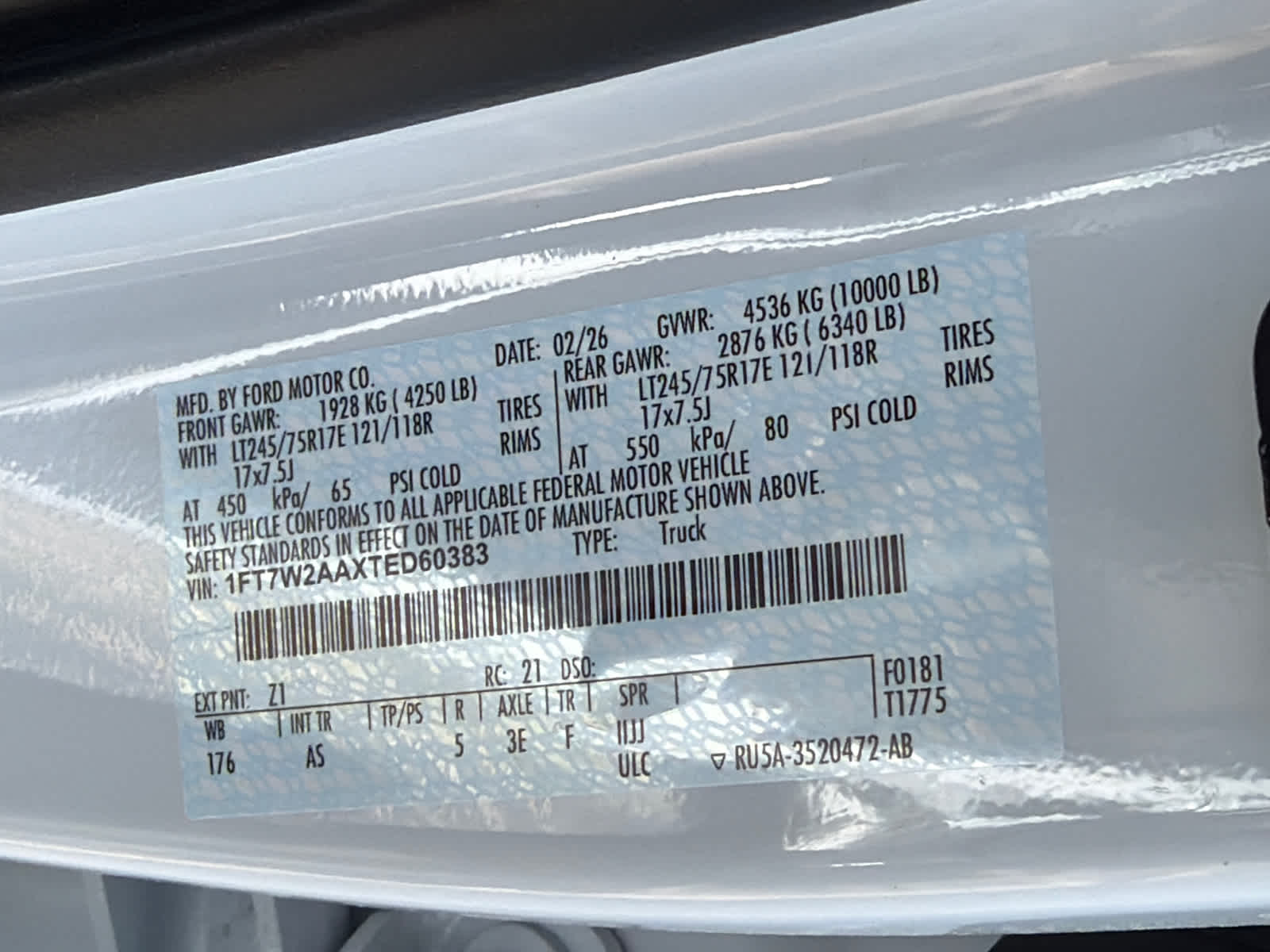 2026 Ford Super Duty F-250 SRW XL