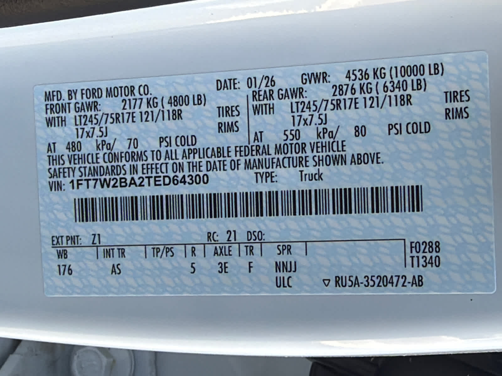 2026 Ford Super Duty F-250 SRW XL