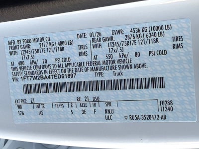 2026 Ford Super Duty F-250 SRW XL