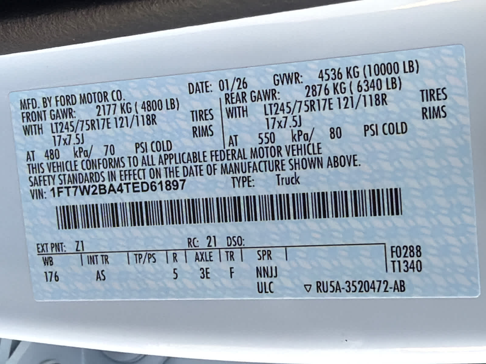 2026 Ford Super Duty F-250 SRW XL