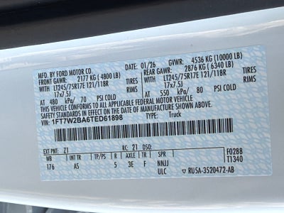 2026 Ford Super Duty F-250 SRW XL