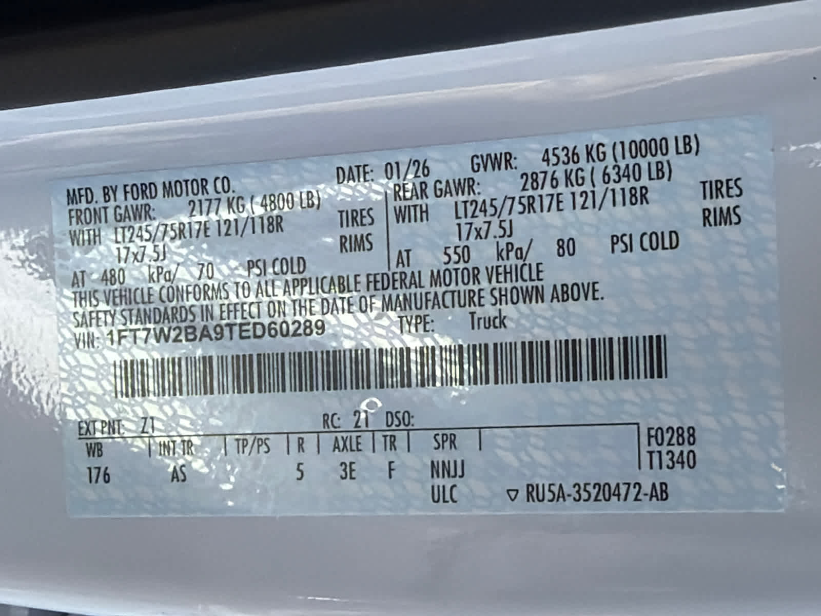 2026 Ford Super Duty F-250 SRW XL
