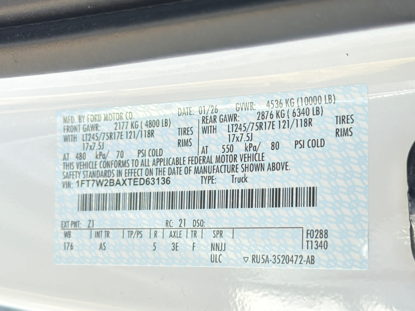 2026 Ford Super Duty F-250 SRW XL