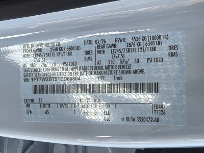 2026 Ford Super Duty F-250 SRW XL