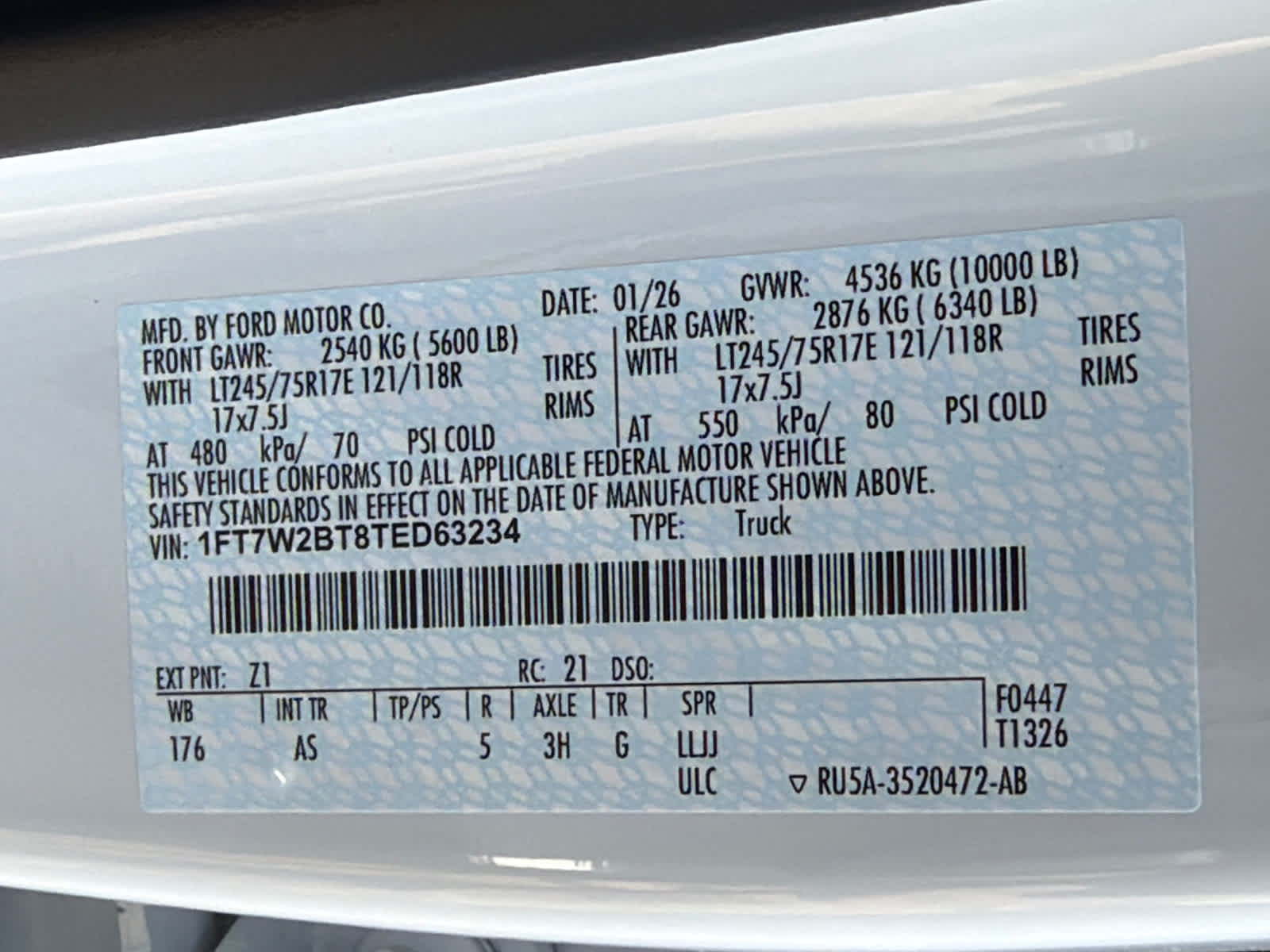 2026 Ford Super Duty F-250 SRW XL