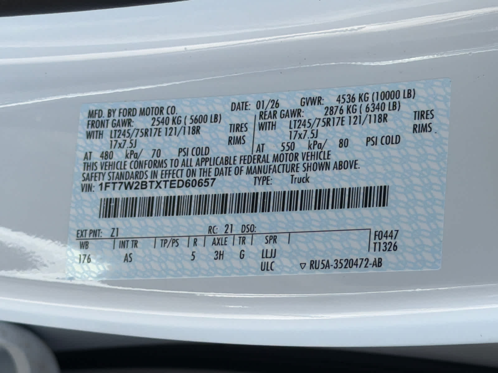 2026 Ford Super Duty F-250 SRW XL