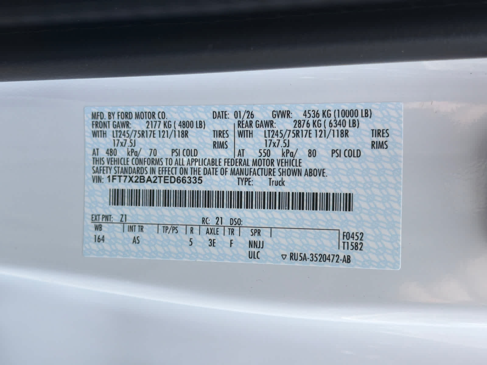 2026 Ford Super Duty F-250 SRW XL