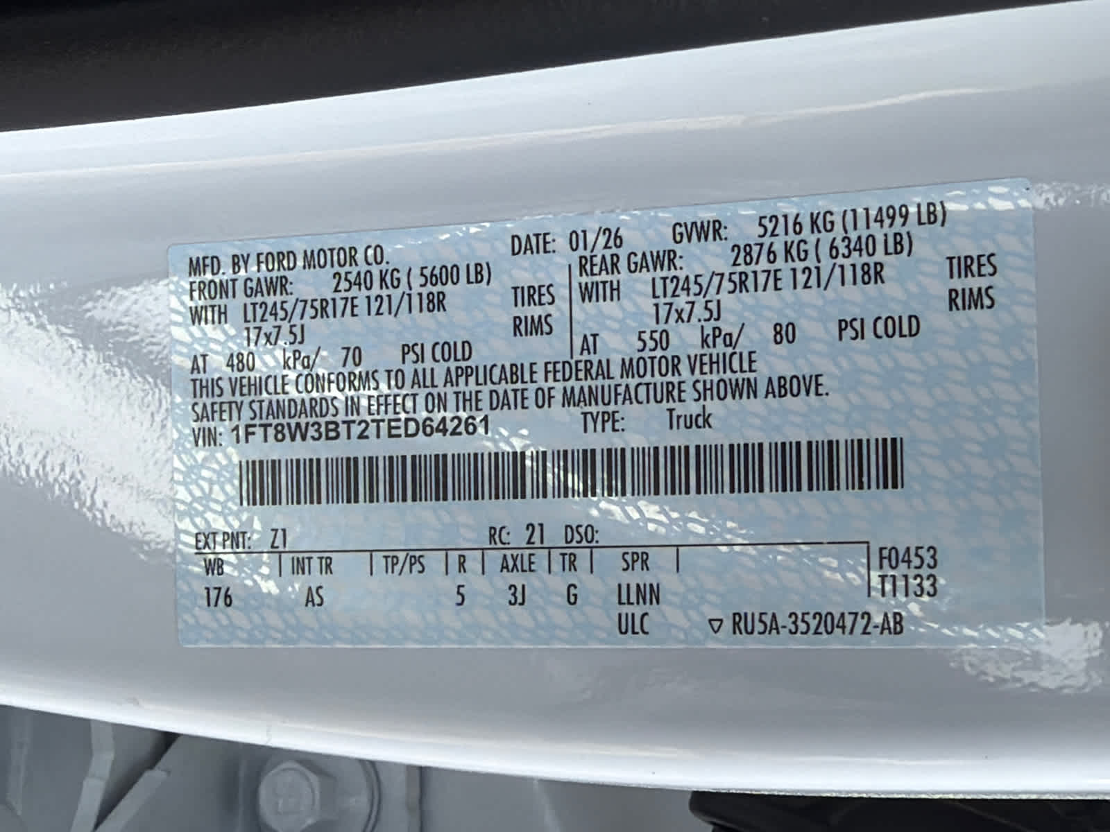 2026 Ford Super Duty F-350 SRW XL