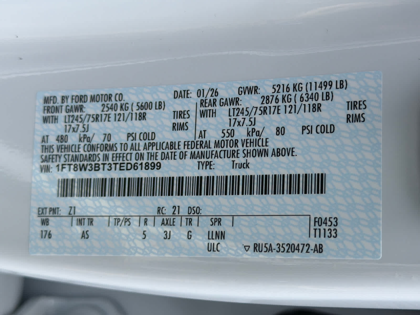 2026 Ford Super Duty F-350 SRW XL
