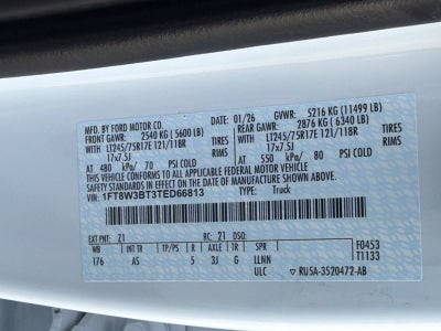 2026 Ford Super Duty F-350 SRW XL