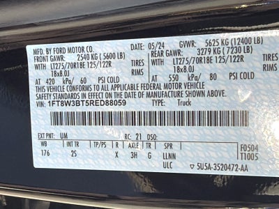 2024 Ford Super Duty F-350 SRW XLT