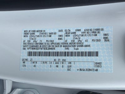 2026 Ford Super Duty F-350 DRW Pickup XL