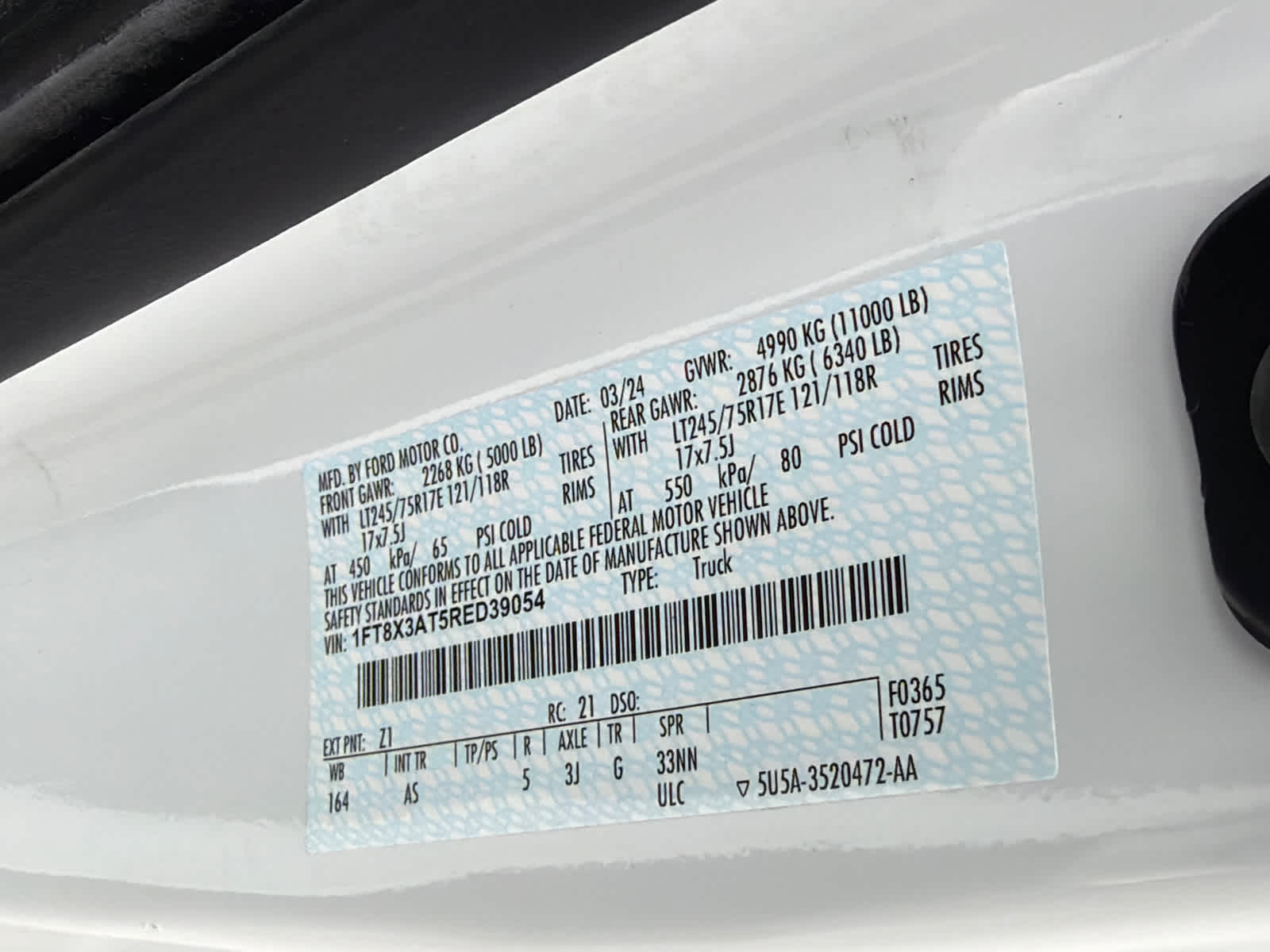 2024 Ford Super Duty F-350 SRW XL