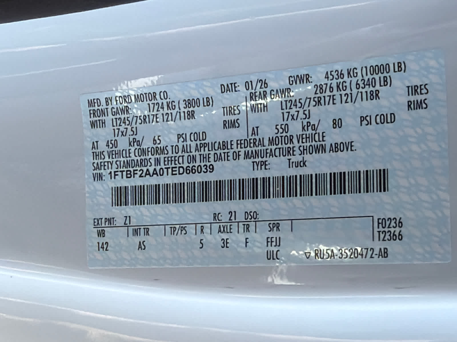 2026 Ford Super Duty F-250 Pickup XL