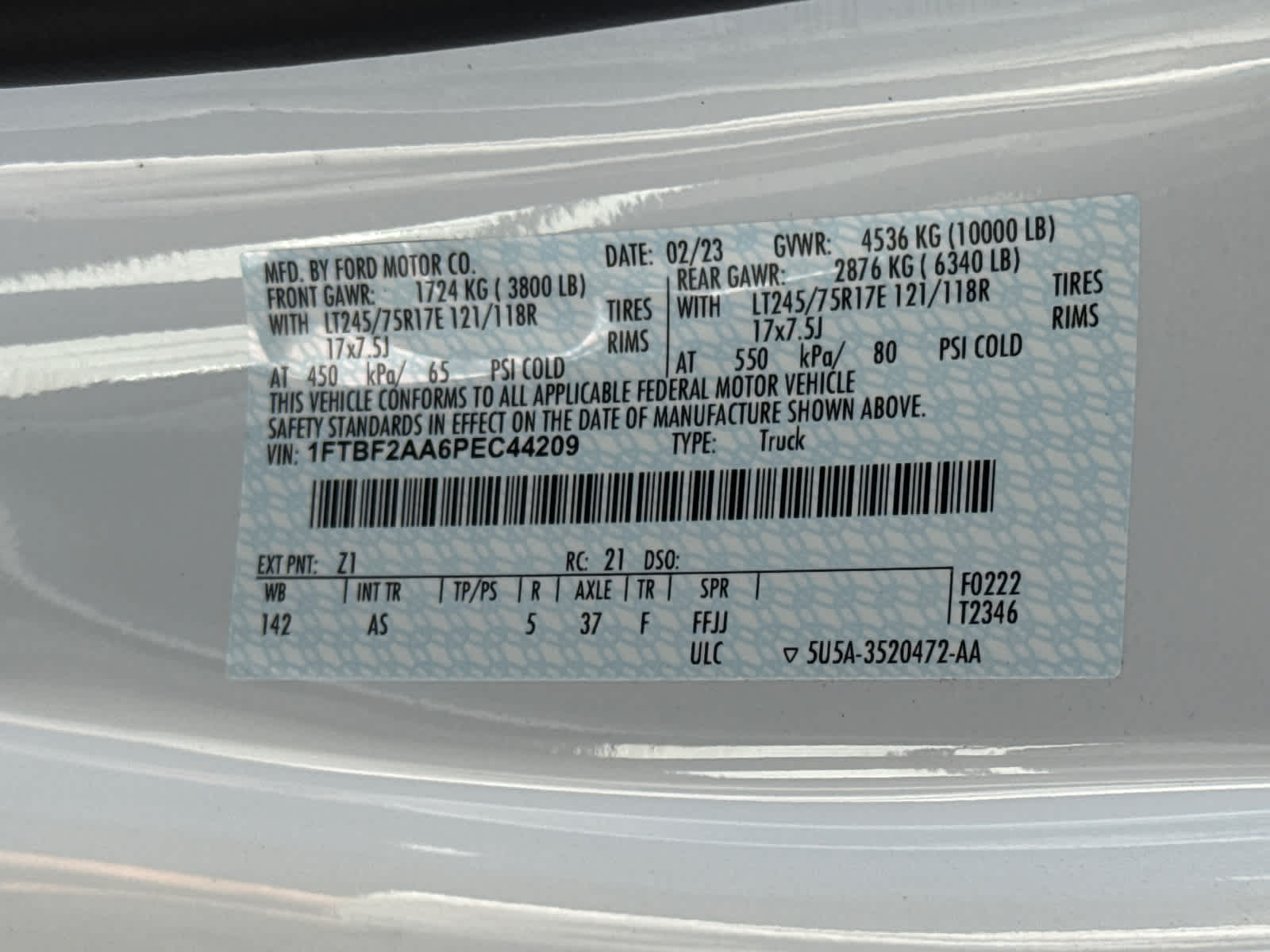 2023 Ford Super Duty F-250 SRW XL