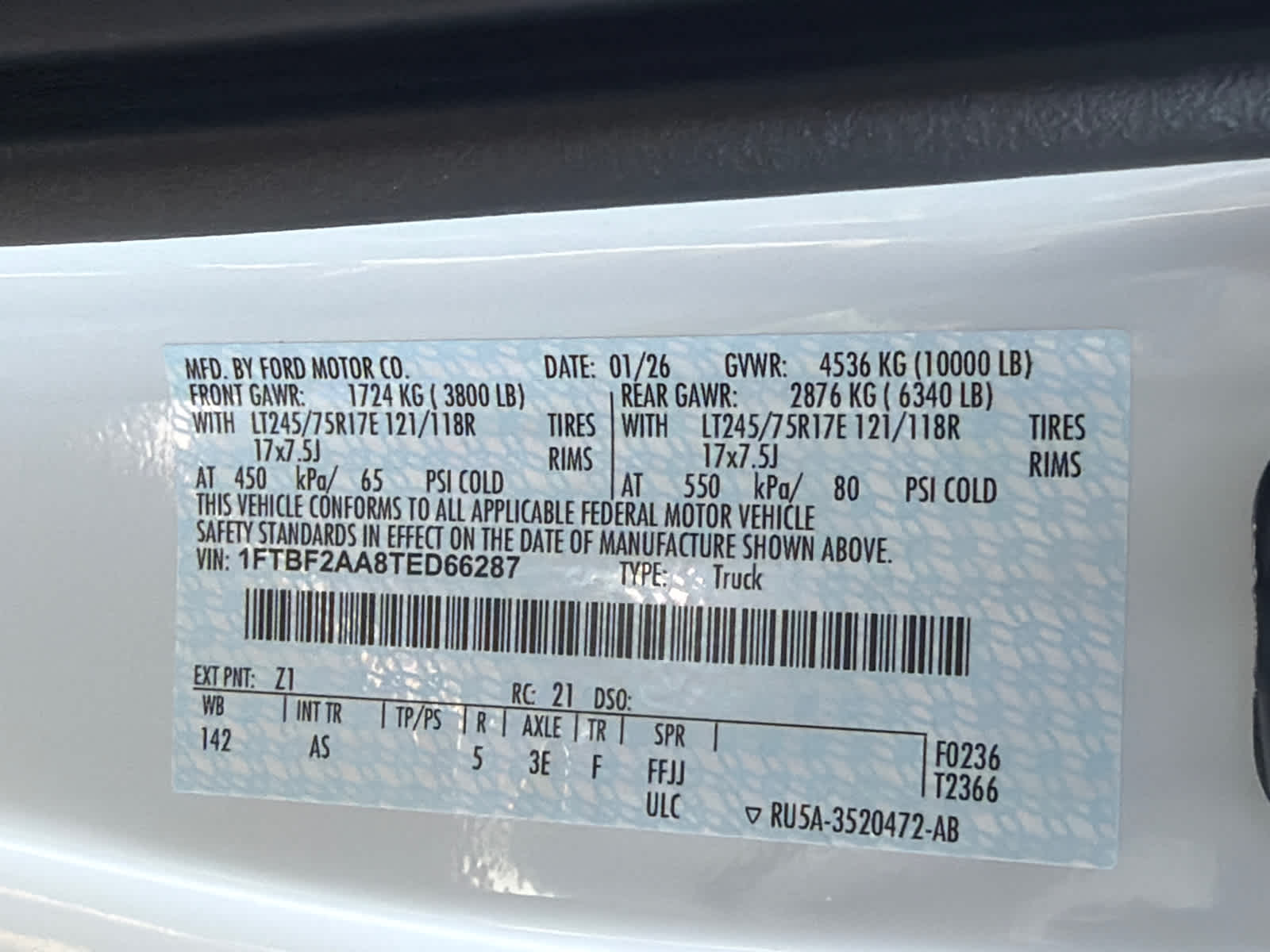 2026 Ford Super Duty F-250 Pickup XL