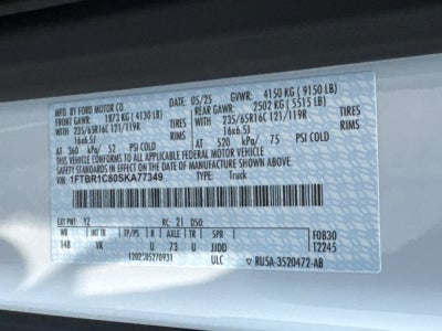 2025 Ford Transit Cargo Van