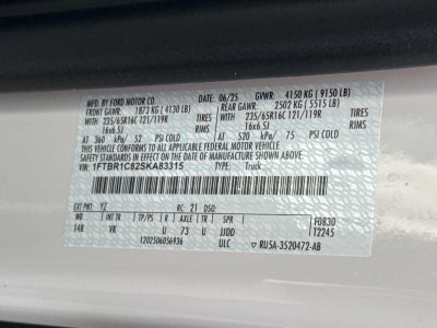 2025 Ford Transit Cargo Van