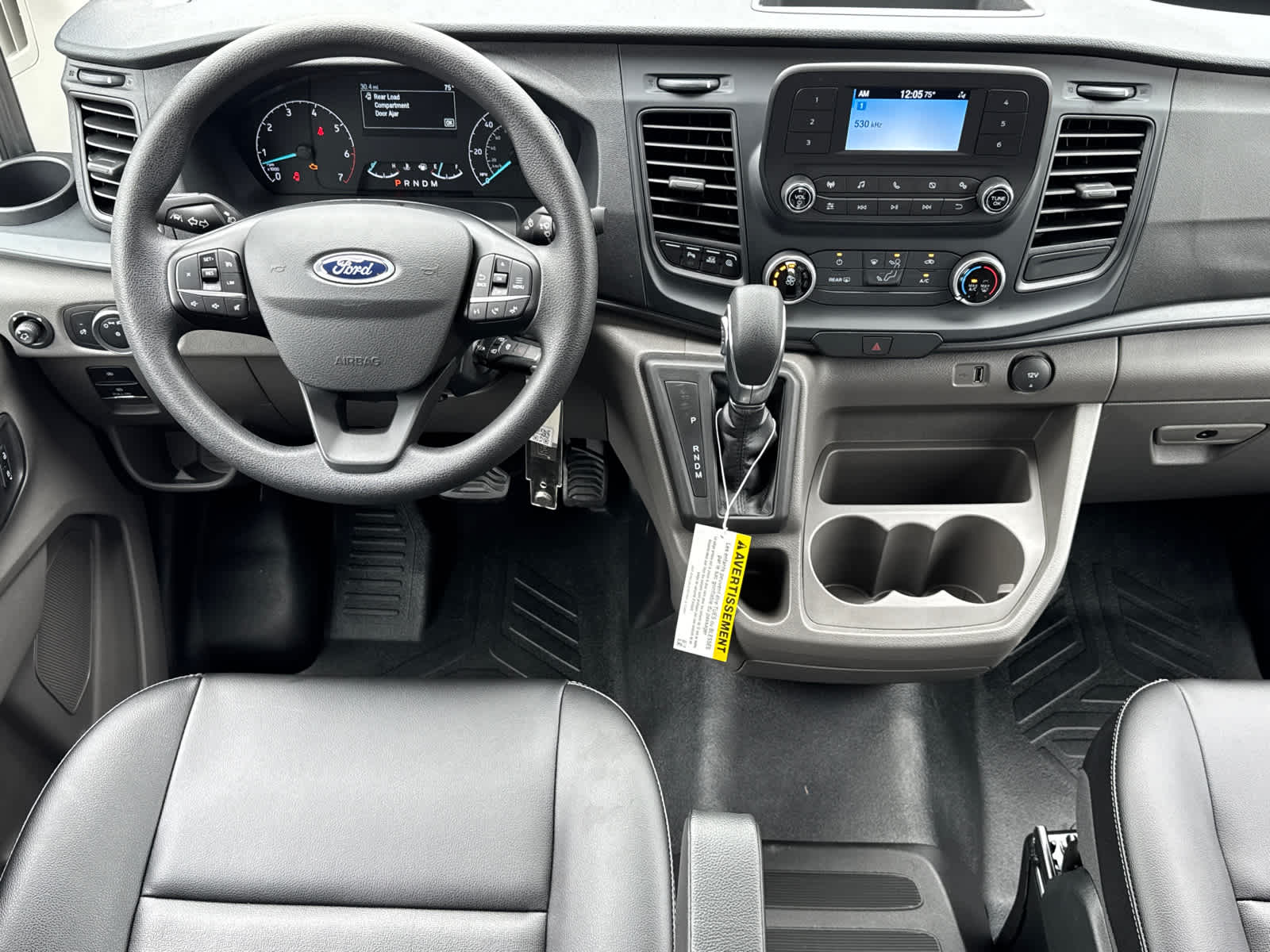 2023 Ford Transit Cargo Van T-250 148" Hi Rf 9070 GVWR RWD