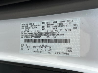 2023 Ford Transit T-250 130" Med Rf 9070 GVWR AWD