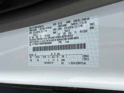 2023 Ford Transit T-350 130" Low Rf 9500 GVWR RWD