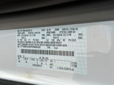 2023 Ford Transit T-350 148" EL Hi Rf 9500 GVWR AWD