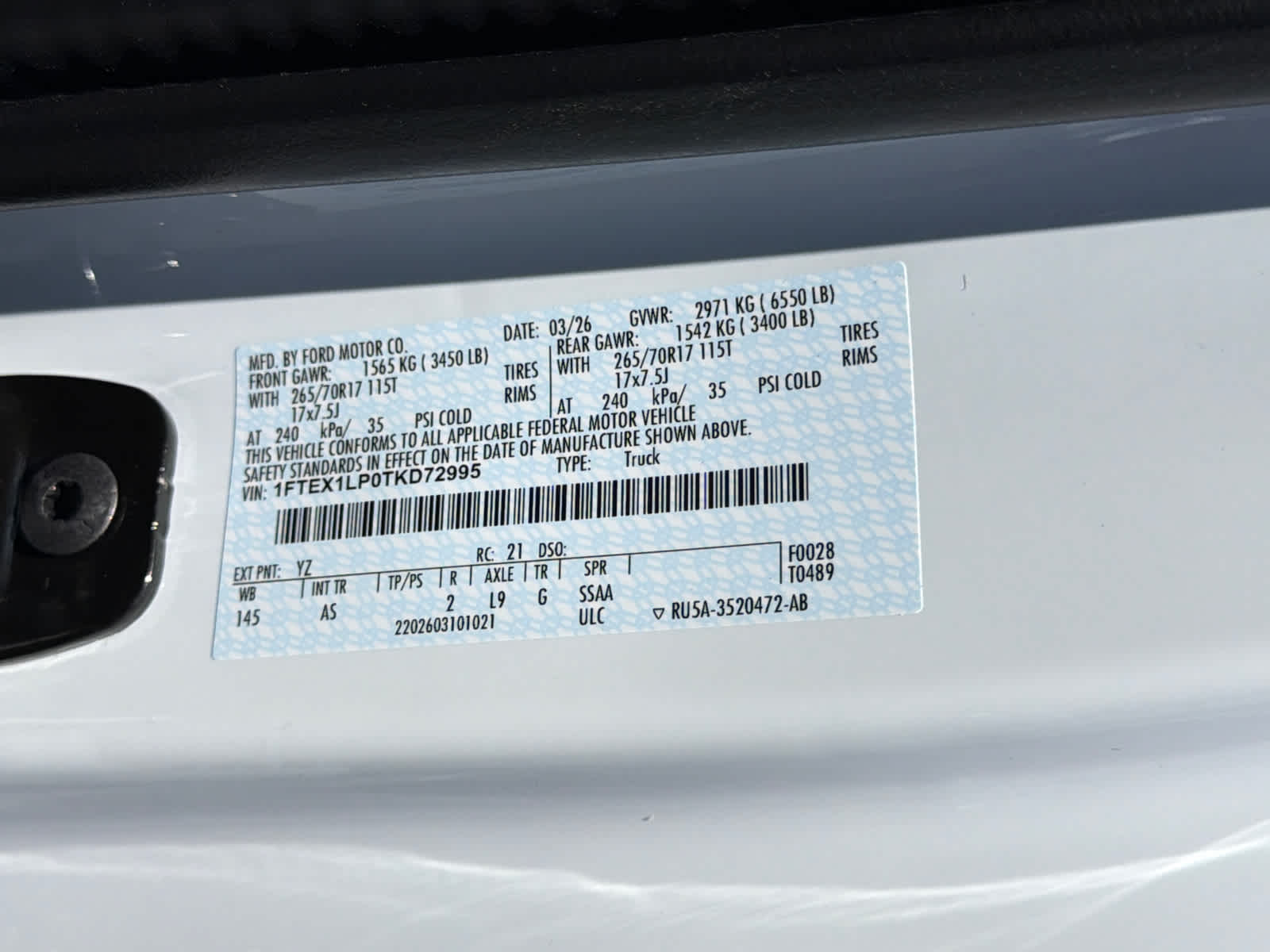 2026 Ford F-150 XL
