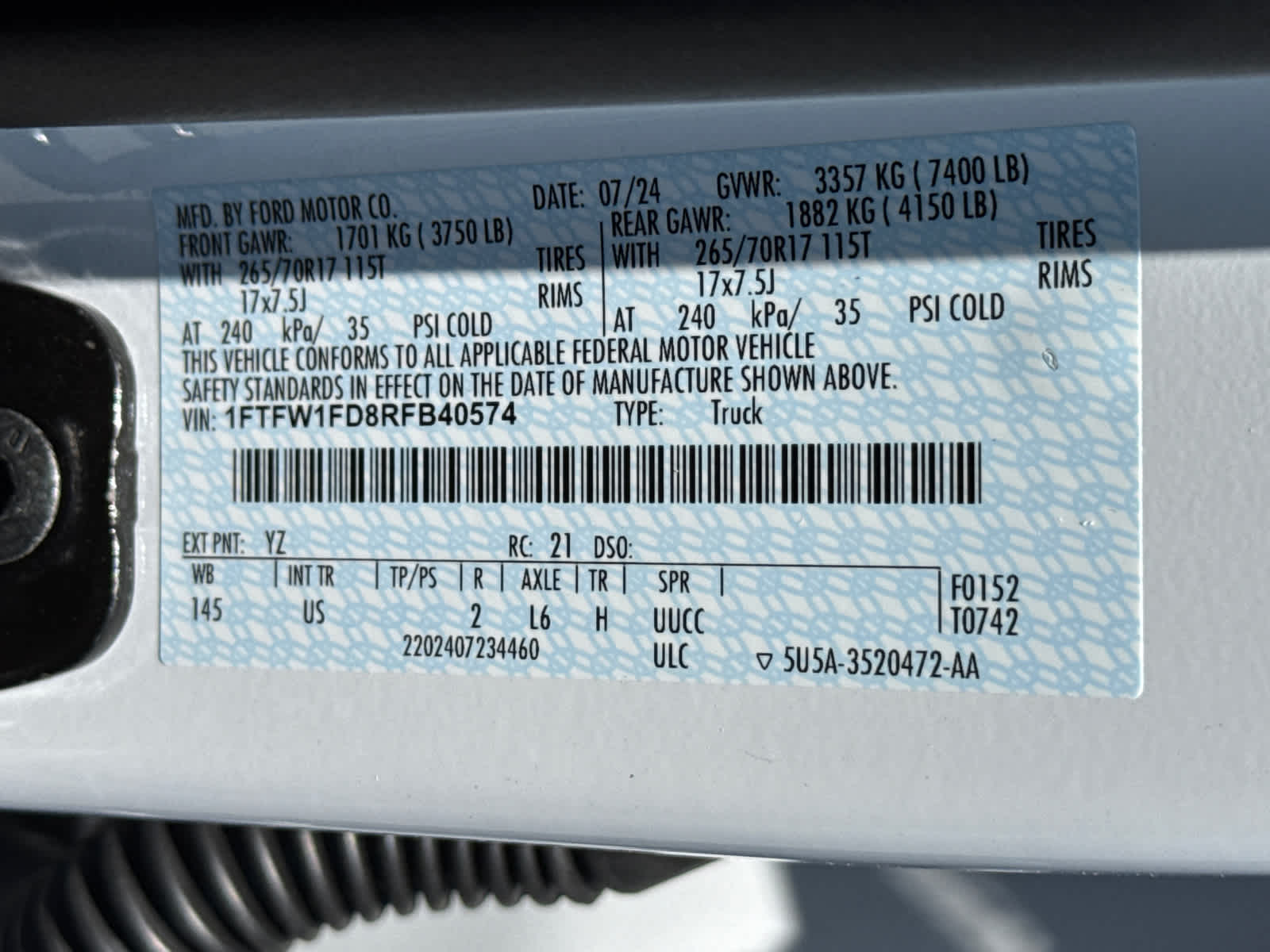 2024 Ford F-150 XL Hybrid