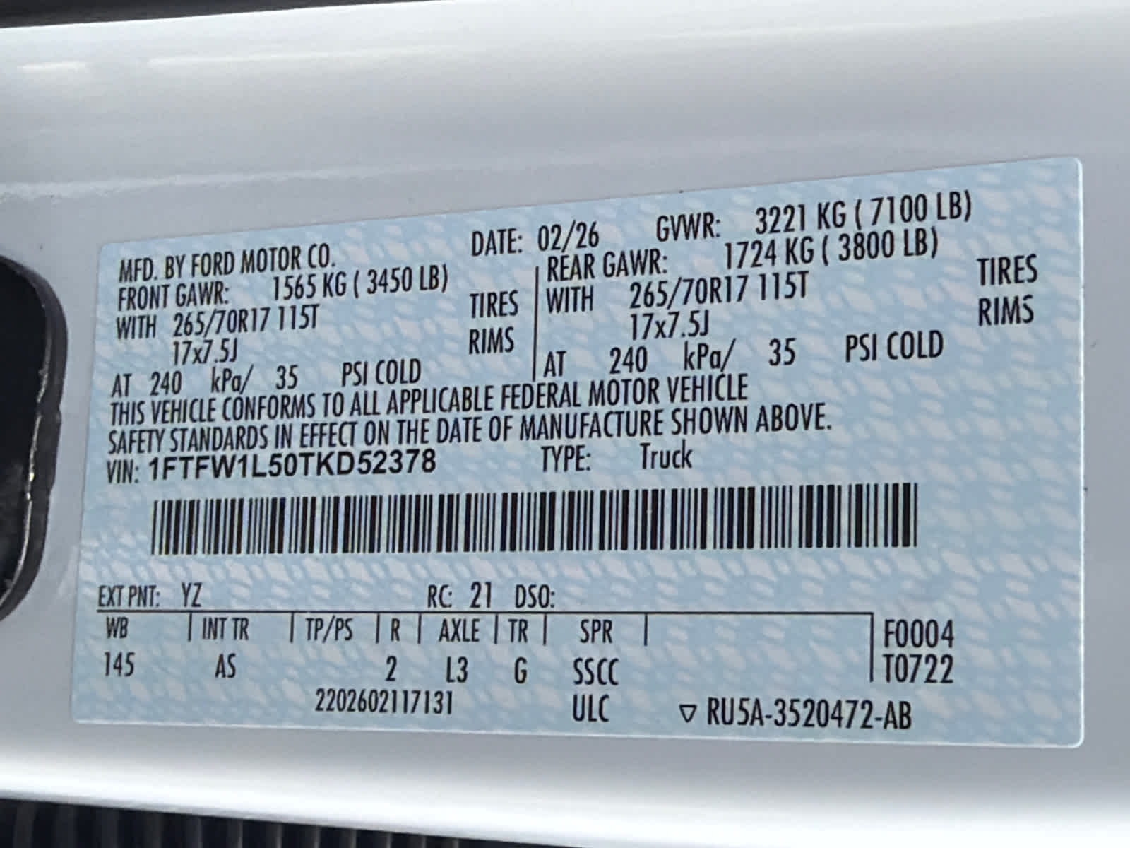 2026 Ford F-150 XL