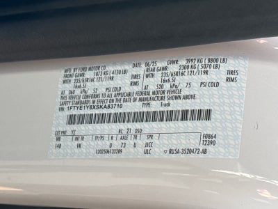 2025 Ford Transit Cargo Van