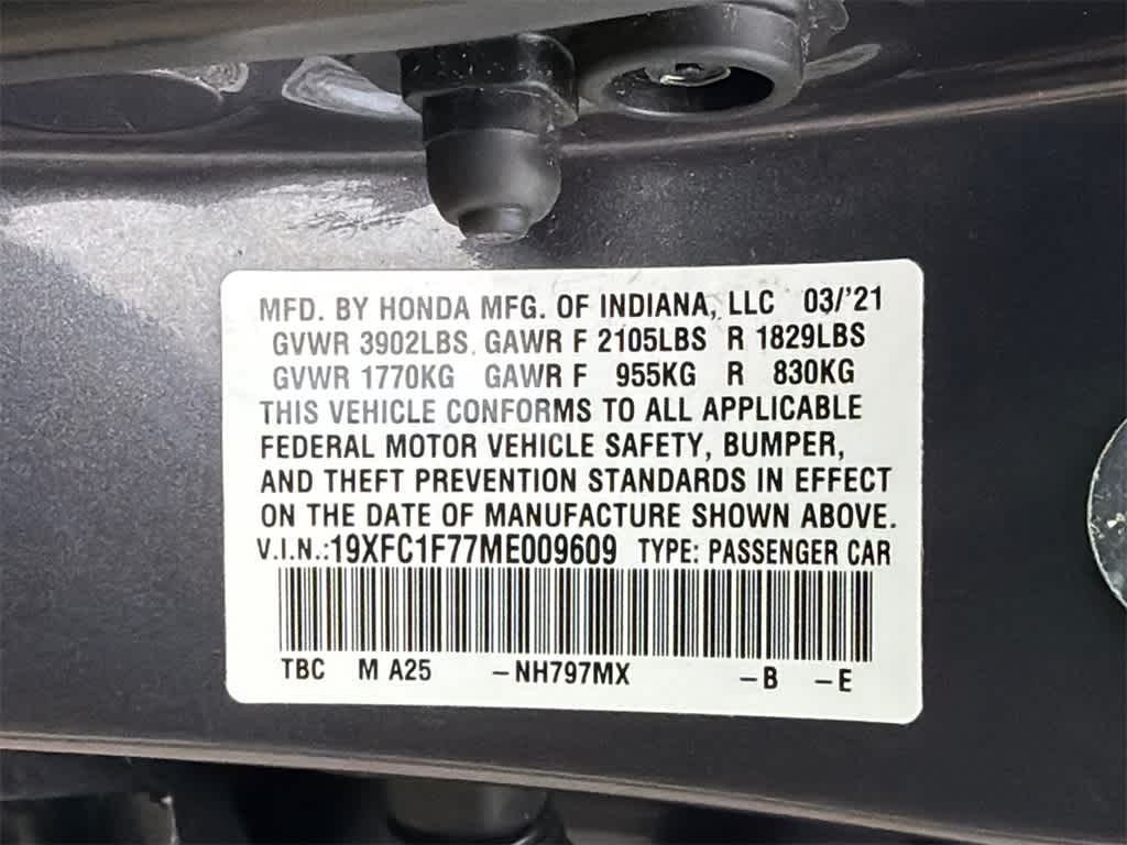 2021 Honda Civic EX-L