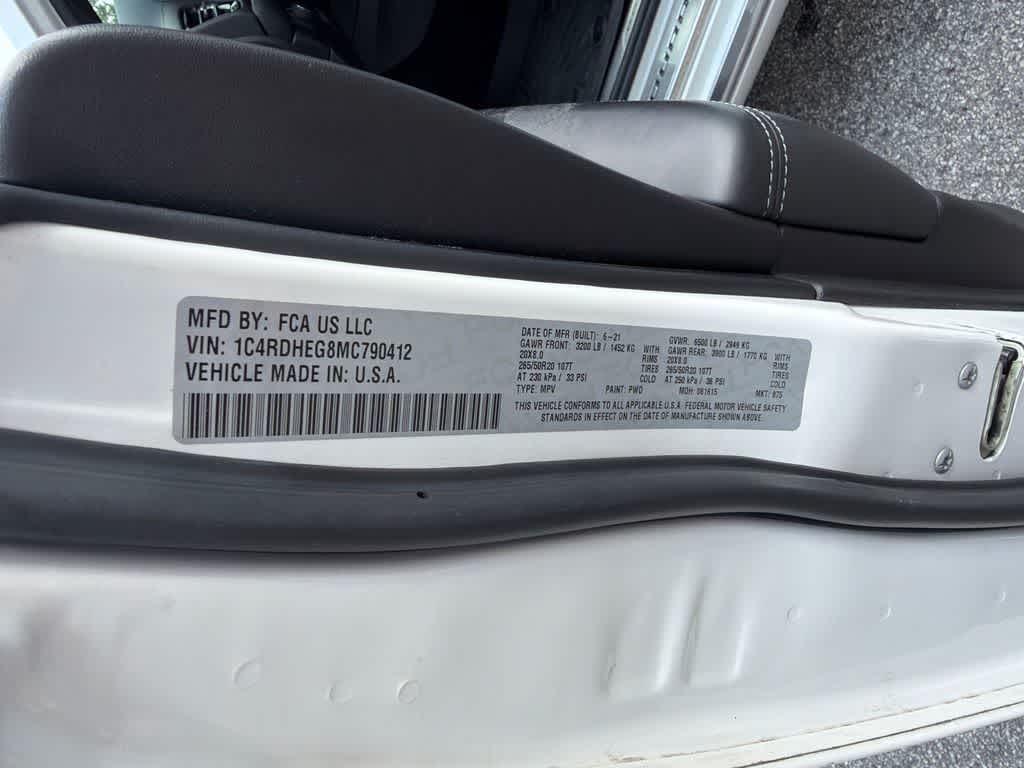 2021 Dodge Durango Citadel