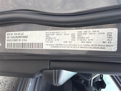 2021 Jeep Grand Cherokee L Limited