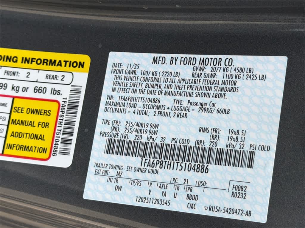 2026 Ford Mustang EcoBoost