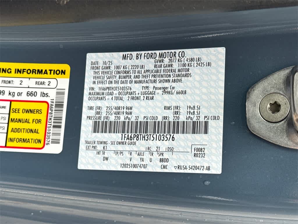 2026 Ford Mustang EcoBoost