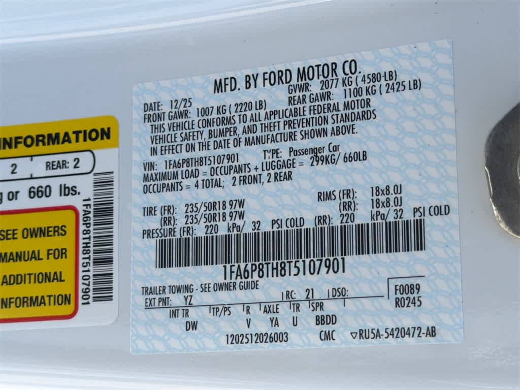 2026 Ford Mustang EcoBoost