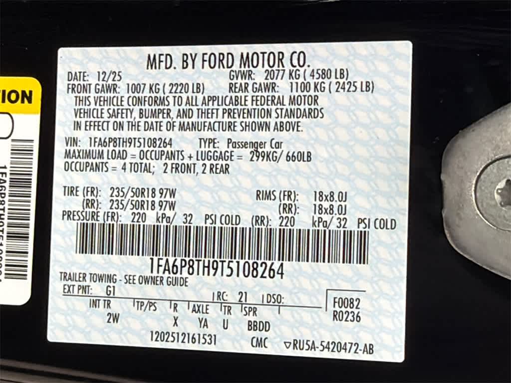 2026 Ford Mustang EcoBoost